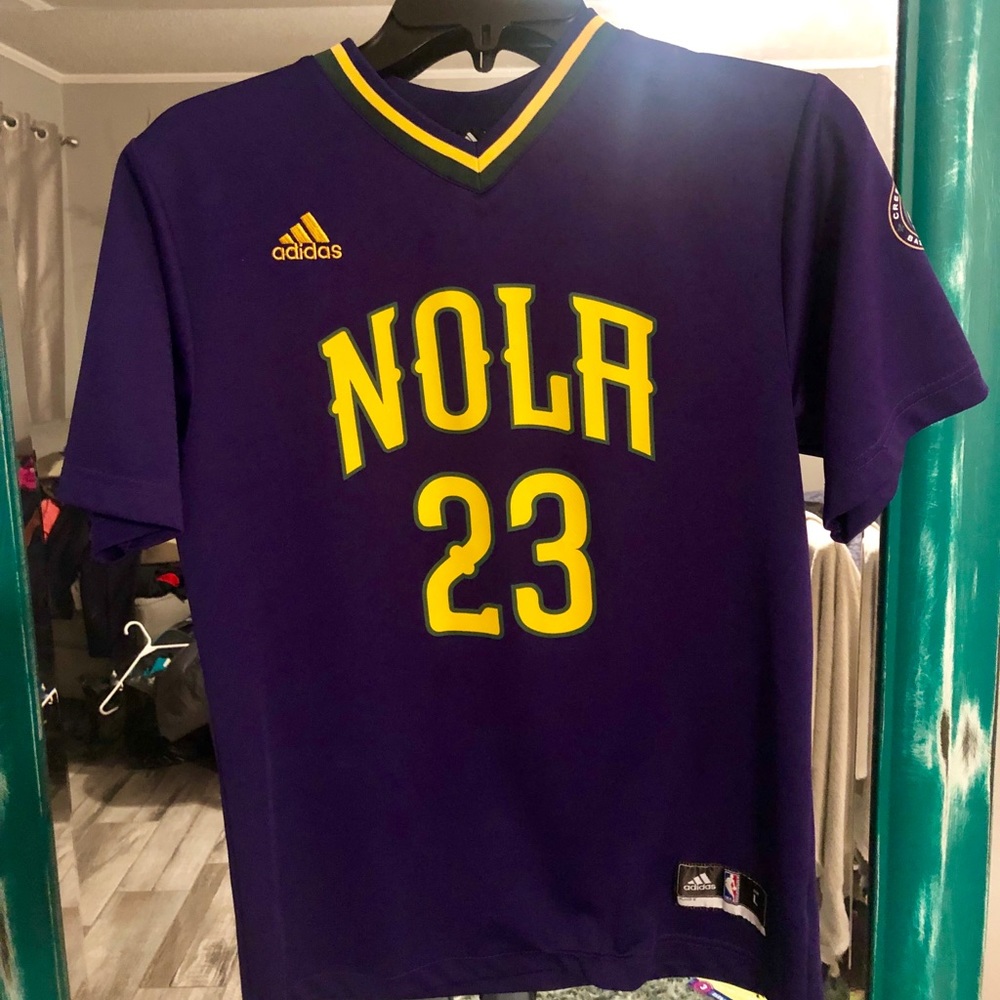Anthony Davis Mardi Gras Jersey